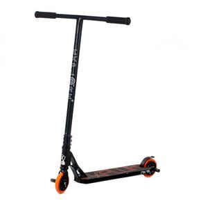 Самокат трюковий Explore Hard II чорно-жовтогарячий